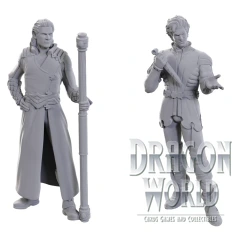 Gale & Astarion - Unpainted - D&D Nolzurs - Baldurs Gate 3